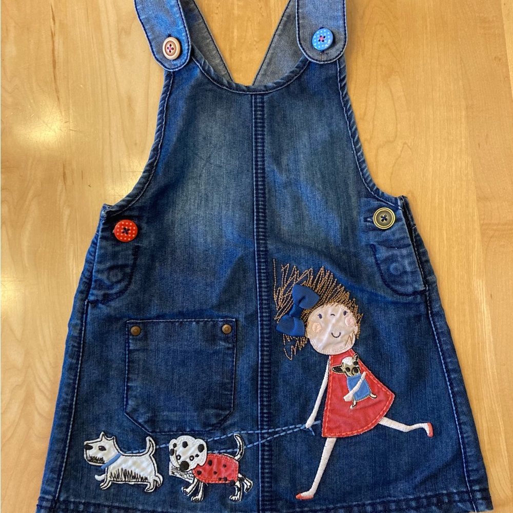 Next Brand Overall Skirt size 1 1/2 -2 yrs